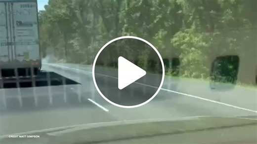 WATCH: Vehicle fire closes all lanes on I-85 South in Anderson County - NewsBreak