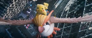 Detective Pikachu Rubs Psyduck's Feet and Flies on a Pidgeot in New Trailer