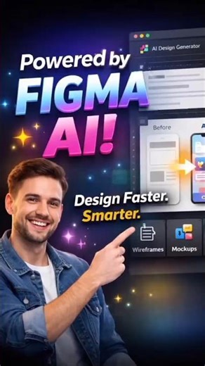 Figma AI = Instant Design Magic 🤯 #aitools #workfromhome #youtubeshorts