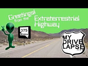 Nevada's Extraterrestrial Highway! Route 375, Northbound Dashcam