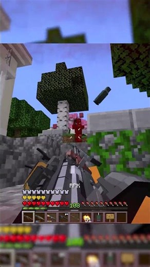 INTENSE MINECRAFT GUNFIGHT PT.4 #minecraftmods