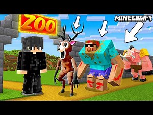 I Opened a Zoo with ALL FAMOUS MOB in Minecraft