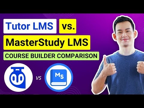 Tutor LMS vs MasterStudy LMS Course Builder Comparison | MasterStudy LMS vs Tutor LMS Course Maker