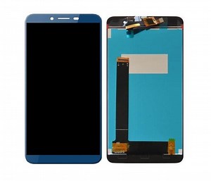 LCD with Touch Screen for Coolpad Mega 5 - Blue (display glass combo folder)