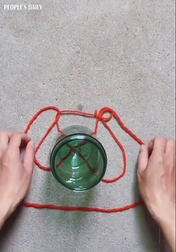 Easy #DIY Net Bag: How to make one with a single rope