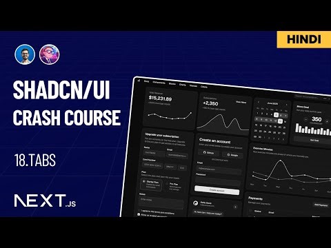 1. Ep 18: Your UI Needs This — Tabs Done Right in ShadCN UI 🚀