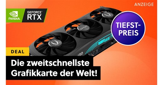 Auch nach dem Prime Day fallen die Grafikkartenpreise: Die Nvidia RTX 4080 Super gibt's jetzt zum Bestpreis bei Mindfactory!