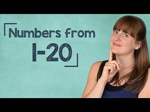 Explained: Numbers from 1 to 20 Video Lecture | German Language for Beginners