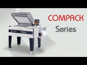 Manual L Sealer Shrink Machine - COMPACK 5800i Series