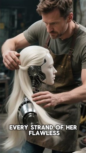 Watch a Man Build a Stunning AI Robot Girl Inside His Garage