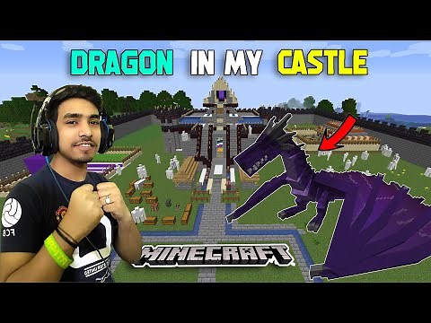 Techno gamerz found dragon in minecraft world || techno gamerz minecraft || @Techno Gamerz