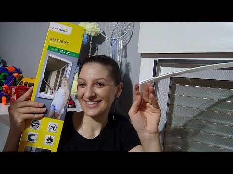 Mosquiteras magnéticas para las ventanas, montaje super fácil y económicas. TutoBoxing😃