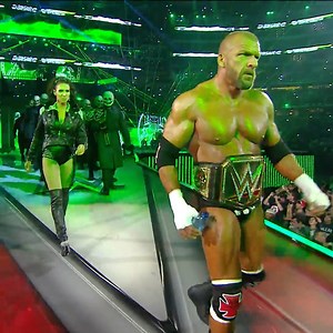 Triple H arrived at WrestleMania as WWE Champion! | WWE