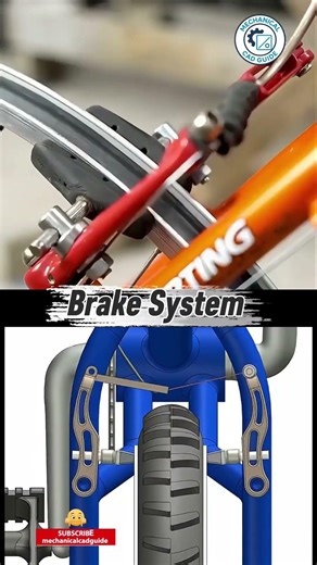 Brake System #foryou #autocadblocks #engineering #viral #automobile #youtube #ytshorts #robot