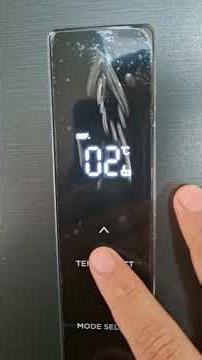 Condura CBF93iCG/CBF93iBF 3-door control panel, instructions, manual