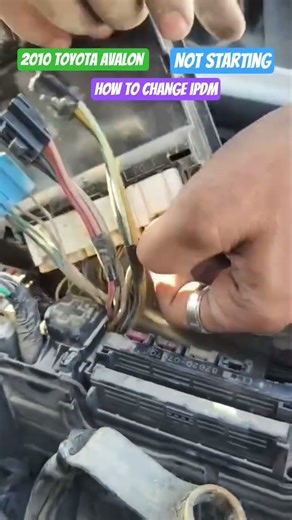2010 Avalon not starting #fuse box remove #relay box#controler#efi relay#fyp#ecm