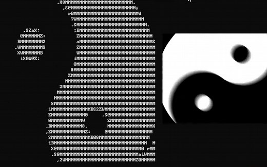 BadApple字符动画CMD版