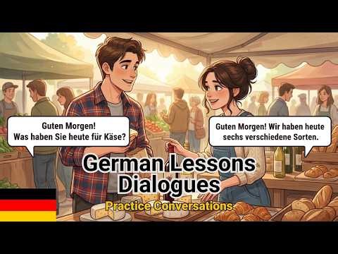 10 Real-Life German Dialogues for Speaking (A2–B1) | Sound More Natural in Everyday Conversations