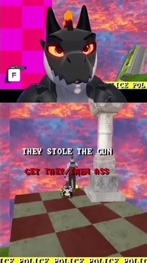 Funi Raccoon Game 🦝 is something to behold! it is a fever dream to experience. #furry #gaming