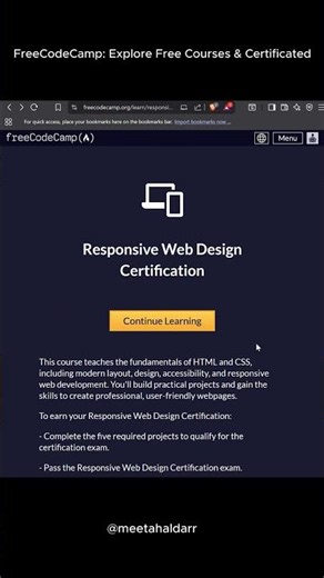 Now Earn Free Certificates!! #freecodecamp