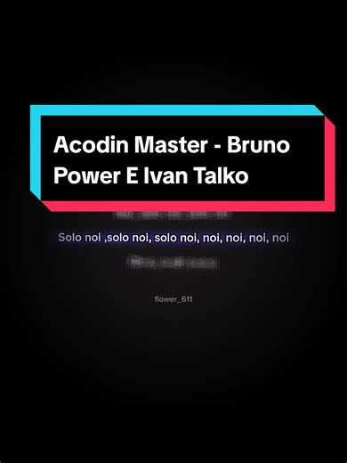 Все треки в тг канале: tracks_com Acodin Master - Bruno Power E Ivan Talko #футаж #песня #Music #rivers #футажстекстом