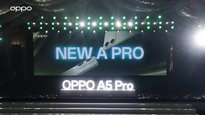50K views · 591 reactions | OPPO A5 PRO launch: a fusion of strength, style, and technology. Catch the highlights from the powerful launch of OPPO A5 PRO, built tough with PRO features: shock resistant, PRO waterproof, and PRO AI. #AlwaysbePROwithyou #OPPOA5PRO. | OPPO | Facebook