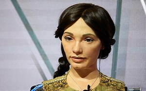 11K views · 185 reactions | Meet Aida, World's first robot artist Video by Neeraj Murali | Khaleej Times | Facebook