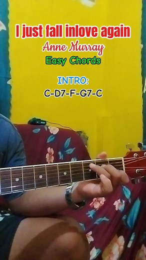 Easy Guitar Tutorial: I Just Fall in Love Again by Anne Murray