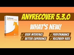 AnyRecover 5.3.0: What's New?