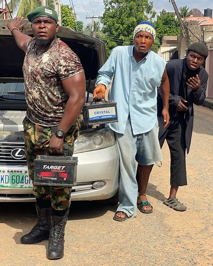 Exchanging the car battery | Edu punchline