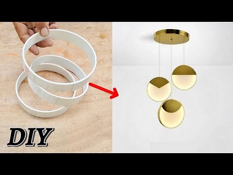 DIY Making Hanging Lamps at Home