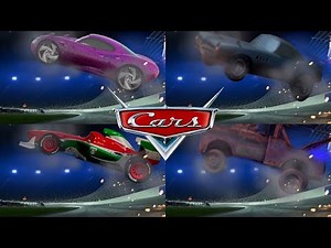 Cars - Every Cars 2 Character Death Scene! (Finn, Holley, Francesco, Mater)
