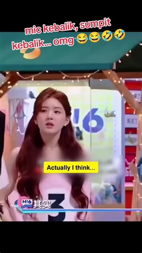 Kejadian Lucu Zhao Lusi: Mic dan Sumpit Kebalik!