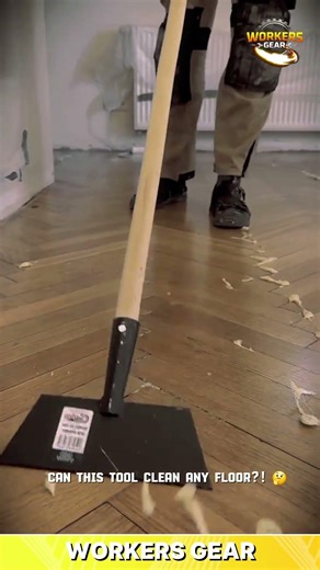 Smart Floor Cleaning Technique Using Wide Blade Scraper for Fast Adhesive Removal and Smooth Surface