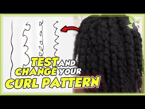 CURL PATTERN - How to TEST, CHANGE and CARE