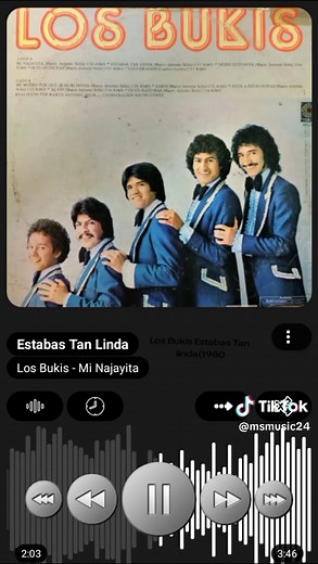 Los Bukis - Estabas Tan Linda (1980)