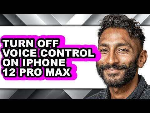 How to Turn Off Voice Control on Iphone 12 Pro Max - Step by Step