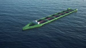 The Giant Semi-Submersible Ship Moving Huge Vessels