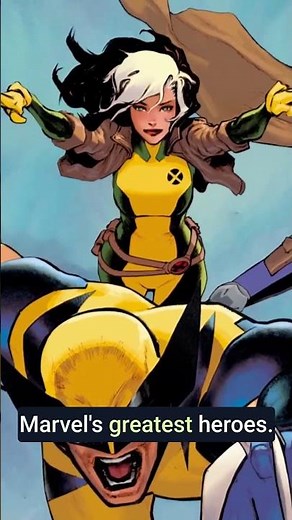Rogue's first kiss killed him! 💔 #XMen