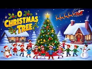 O Christmas Tree – New Version | Kids Song | Fun and Festive Holiday Music for Families 🎄🎶