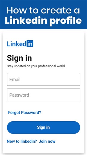 How to create a LinkedIn Profile 🚀 | Step-by-Step Tutorial #howtocreatealinkedInprofile