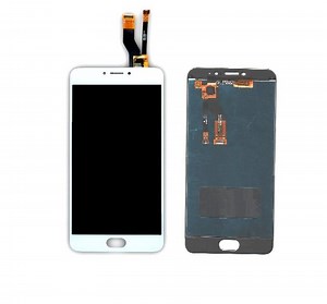 LCD with Touch Screen for Yu Yunicorn YU5530 - White (display glass combo folder)