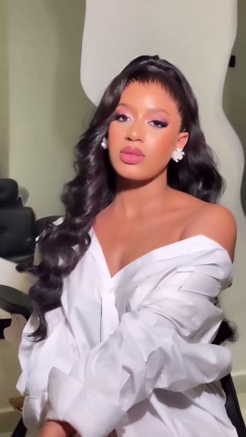 Beluck Hidden Strap Drawstring Wig 360 Lace Front Wigs Human Hair Pre Plucked Pre Cut, 180 Density Glueless Body Wave Frontal 360 Full Lace Human Hair Wigs, HD Lace Front Wigs 16 Inch