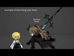 thing tutorial: skew and blur sprites (movement)