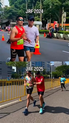 Yudi Junaidi Saputra | Moment Historical JRF 2024 Vs JRF 2025⚡️ persamaan: 1. JRF adalah Marathon kedua bagi kami ditahun berbeda 2. Mengalami kendala di KM... | Instagram