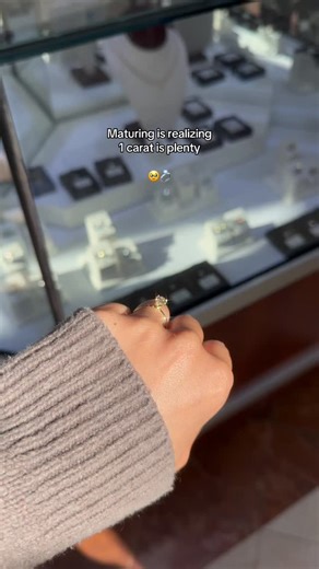 Princess Bride Diamonds | Engagement Rings & Fine Jewelry on Instagram: "1 carat is more than enough 💖 Normalize dainty engagement rings in 2026 💍✨ Understated, timeless, and designed to let the meaning speak louder than the size. Ring Details – save for reference 🥰 • Setting: Caraline • Band Width: 1.6mm • Metal Type: 14kt Yellow Gold • Center Stone: Oval Lab Diamond • Carat: 1.21ct | Color: E | Clarity: VS1 • Price: $2,019 Delicate proportions, low-maintenance wear, and a classic silhouette