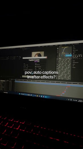 AutoCaptions in After Effects🚀, Link in channel bio. #editinghacks #aftereffects #autocaptions