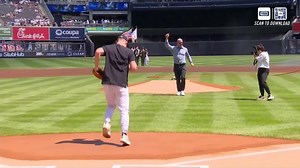 3.4K views · 79 reactions | Military Appreciation Day in the Bronx  U.S. Army Command Master Sergeant, Matthew Williams, throws out the ceremonial 1st pitch today at Yankee Stadium. | YES Network | Facebook