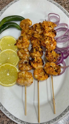 Juicy Grilled prawns 🔥Restaurant Style Recipe