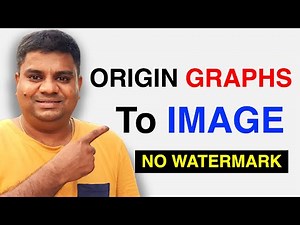 How to Copy Graphs from Origin to Word and Remove Watermark from Origin Graph